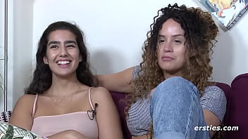 Preview 4 of Sperm Xtra - Candella &amp_ Luna Take the Dildo for a Ride