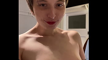 Preview 1 of Horse Baby Sex - Trans Bimbo Loves Cum Facial