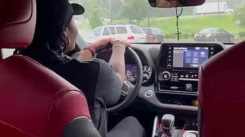 Preview 1 of Mellanie Monroe Blowbang - The Goat of Birmingham AL Cream Pies Uber driver