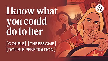 Preview 1 of Oldman N Hot Sexs - Fucking my best friend&#039_s hot girlfriend | Backseat car sex | Homemade girlfriend sharing DP