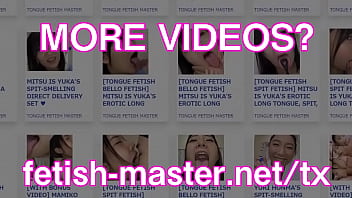 Preview 4 of Banjeli Hot Bodhi Xxx - Japanese Asian Tongue Spit Face Nose Licking Sucking Kissing Handjob Fetish - More at fetish-master.net