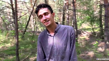Preview 1 of Adriana Arango - He Walks In The Woods And Sees A Twink Asks Him If He Wants Extra Cash - Czech Hunter 561