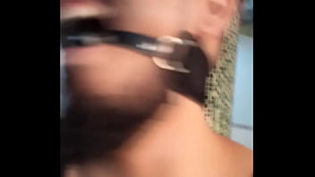 Preview 2 of Mom Pukc Japan - Big gag test for the bondage scene from BondageMan