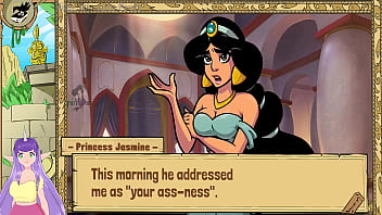 Preview 3 of Anybany Mobi Hearypusi - Queen Trainer Uncensored part 2 Flirting with Jafar