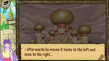 Preview 4 of Anybany Mobi Hearypusi - Queen Trainer Uncensored part 2 Flirting with Jafar