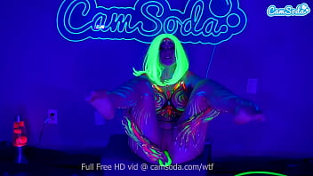 Preview 4 of Blgaehums Com Video Xxx Come - Jewelz Blu Body Paint and Masturbation show