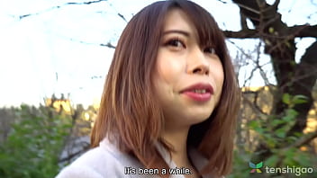 Preview 1 of Aile Ici Porno Film - Cute and sexy Petite Amateur Japanese Girl Risako in her first interview for porn actress (JAV) in Japan Love hotel - pussy fuck,  blowjob,  creampie 4K [part 3] Must see final video