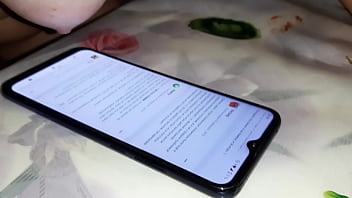 Preview 2 of Old Son Fukc - My Girlfriend uses her phone with big boobs - Lesbian Illusion Girls