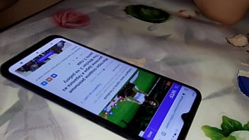 Preview 3 of Old Son Fukc - My Girlfriend uses her phone with big boobs - Lesbian Illusion Girls