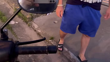 Preview 1 of Angina Okan - Conheci no badoo ,  Busquei ele de moto para ir fuder! Trailer ,  ( completo no red )