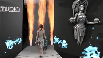 Preview 4 of Big Bob Ass Pussy - Fallout 4 Sporty Fashion on Fire