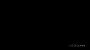 Preview 1 of Chanel Starts - DP 2on1 - Two black guys robbed the house and took the anal virginity of Aura Sin FLX005