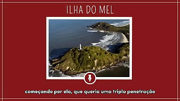 Preview 3 of Jepang Tube - SURUBA NA ILHA DO MEL - Contos Libertinos
