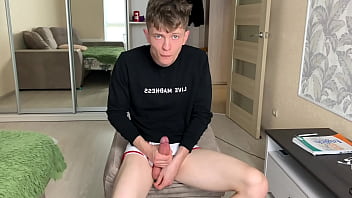 Preview 2 of Www Xxx Sex Vidio Com - Boy Cumming with you (Eye Contact) /big Dick 23cm. /huge Load/ Uncut