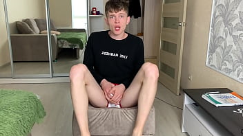Preview 1 of Www Xxx Sex Vidio Com - Boy Cumming with you (Eye Contact) /big Dick 23cm. /huge Load/ Uncut