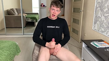 Preview 4 of Www Xxx Sex Vidio Com - Boy Cumming with you (Eye Contact) /big Dick 23cm. /huge Load/ Uncut