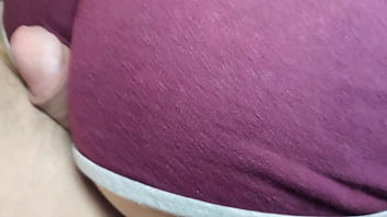 Preview 2 of Baf Vbo Xxx - Fast sex with stepsister in the toilet. I love her big ass in tight shorts