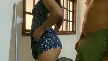 Preview 1 of 9mp Bf Xxx - He couldn&#039_t even last 5 minutes and he already came in the maid&#039_s pussy