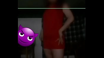 Preview 1 of American Momand Son Xxx Videos - En vestido rojo