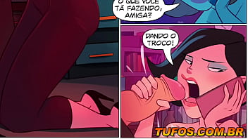 Preview 3 of Guy Licking Cock Till Cum - Trai&ccedil_&atilde_o anal... Deu o cu para o marido da melhor amiga! Amiga da on&ccedil_a (Parte 02) - Os Sacanas HQ 98