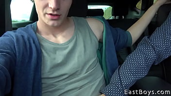 Preview 2 of Midet Teen - Handjob in the car - Antony Carter