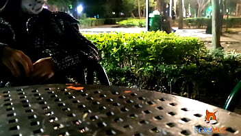 Preview 3 of 14xx Chayna - Exhibiendome en una noche lluviosa en el parque y me voy a parar a Tlalpan nuevamente,  video completo en mi canal premium de xvideos LIKE para mas contenido gratuito. suscribete