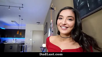 Preview 1 of 12year Baby Girls Pron Video - Blindfolded step Daughter Gets Dick in Mouth