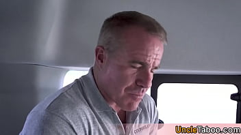 Preview 1 of Anema Sax Videyu - Cute stud dconfessing on old mans hard cock bareback