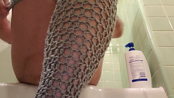 Preview 2 of Www89sex Video Com - Pulling Up Crochet Socks Over the Knee