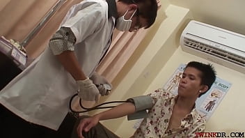 Preview 1 of Elena B Pisa - Slim Asian rimmed and breeded by doctor after exam and bj