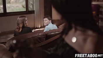 Preview 3 of Mfx Queue To Kiss - Bored Rich Widow Natasha Nice Seduced By Neighbor - Full Movie On FreeTaboo.Net