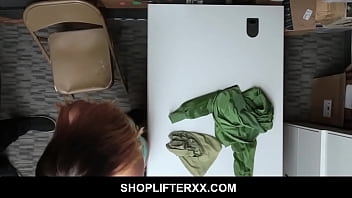 Preview 2 of Saxi Videos Xxx - Shoplifter Teen Must Pay the Price,  One Way or Another - Dakota Rain