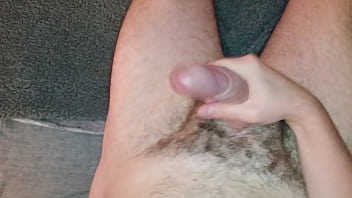 Preview 1 of Chubby House Wife - Wanking My Big Fat Dick