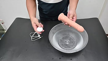 Preview 4 of Love Arab Sex - test the dildo with charging remote control vibration and heating function to see the quality from the Chinese factory.