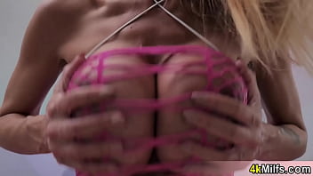 Preview 1 of Reluctant Wife Cuckold Forced - Busty MILF interracial dancing on a big black dick