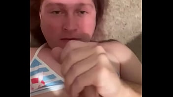 Preview 3 of Russian Hard Fu K - Tasting my cum