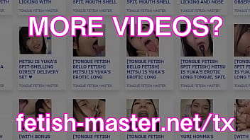 Preview 4 of Chinese Mature Porn Story - Japanese Asian Tongue Spit Face Nose Licking Sucking Kissing Handjob Fetish - More at fetish-master.net