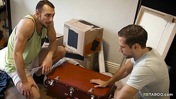 Preview 2 of Jail Sx - Moving boxes,  then moving dicks in assholes - Johnny B,  David Skylar
