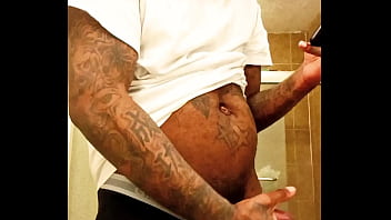 Preview 2 of 18 Year Girl Forced To Sex - YoungStarBrazy makes his thick dick cum while watching hentai