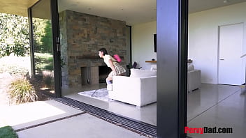 Preview 1 of Xxxxxx Bf Video - Get A Creampie From Daddy Challenge- Angeline Red