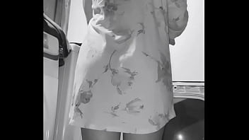 Preview 1 of Abby Marie Nude - Recording me doing laundry
