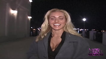 Preview 4 of 1 Boy Sexwith1 Aunty - Two Smoking Hot Chicks Flash And Lick Pussy In Public