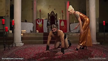 Preview 2 of Gujarati Sex Moti Girl - Divine Goddess in latex punish man