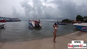 Preview 1 of Wwwwxcx - Dude dildoing and fucking his amateur Thai teen girlfriend Polly