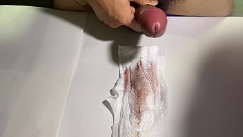 Preview 1 of Fuck Speed Bump - Sanitary napkin Ejaculation