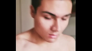 Preview 3 of Squiriting - Boy using condom at first time
