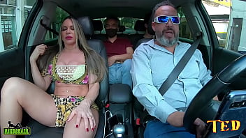 Preview 2 of Abused Rap - Cleo Cadillac mostra mais do que deveria na carona