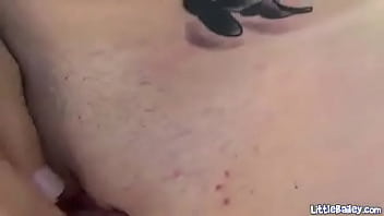 Preview 4 of Rose Lvy - Little Bailey show off here small tits and pussy