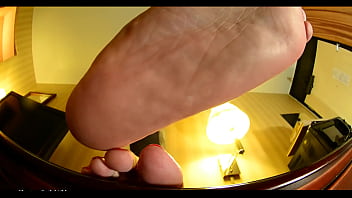 Preview 1 of Teacher Student Com - Nerdy Ebony Pure POV - Amateur Soles Giantess and Footjobs