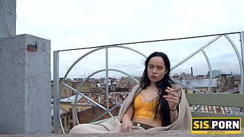Preview 1 of Silk Scarf Bound - SISPORN. Skinny colleen took clothes off to be drilled by stepbrother